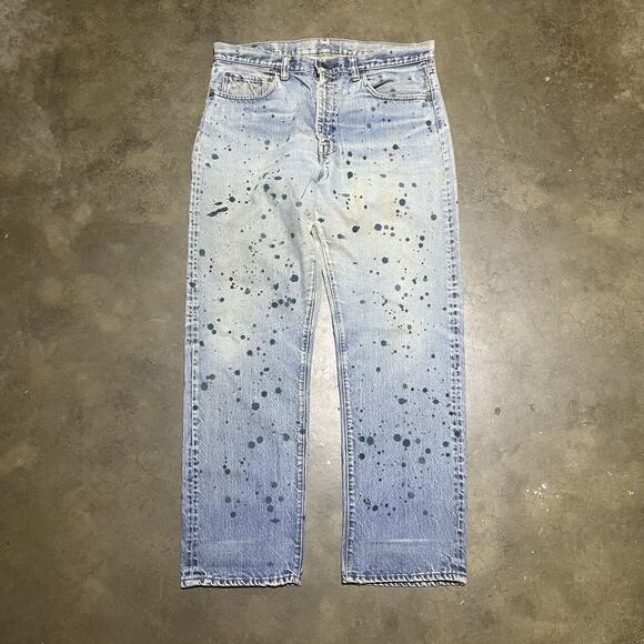 Vintage 70s Levi's 505 Light Single Stitch Talon Jeans 34x30